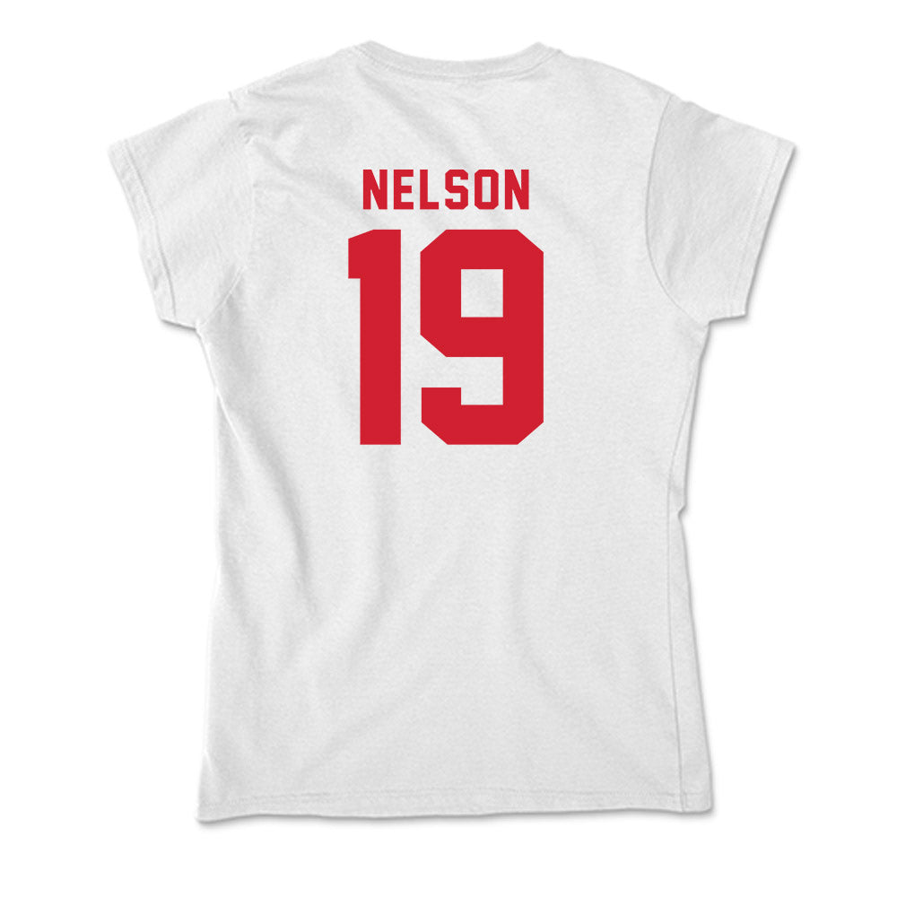 NC State - NCAA Football : DaKaari Nelson - Soft Style Women’s T-Shirt-1