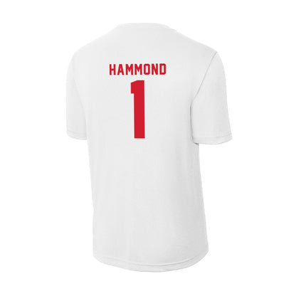 NC State - NCAA Men's Basketball : Christian Hammond - Activewear T-Shirt-1