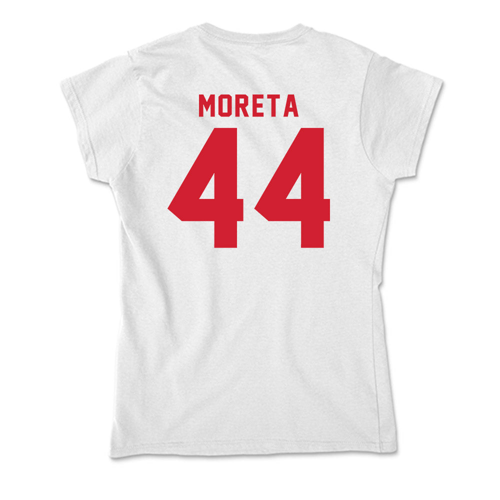 NC State - NCAA Football : Jordan Moreta - Soft Style Women’s T-Shirt-1