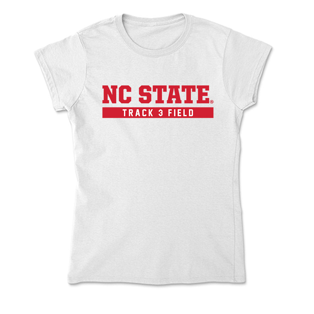NC State - NCAA Men's Track & Field : Jack Anstrom - Soft Style Women’s T-Shirt-0