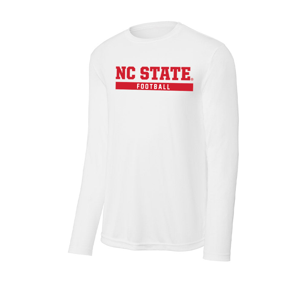 NC State - NCAA Football : Lamaris Davis Jr - Activewear Long Sleeve T-Shirt-0