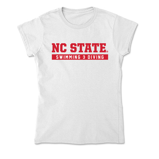 NC State - NCAA Men's Swimming & Diving : Gavin Keogh - Soft Style Women’s T-Shirt-0