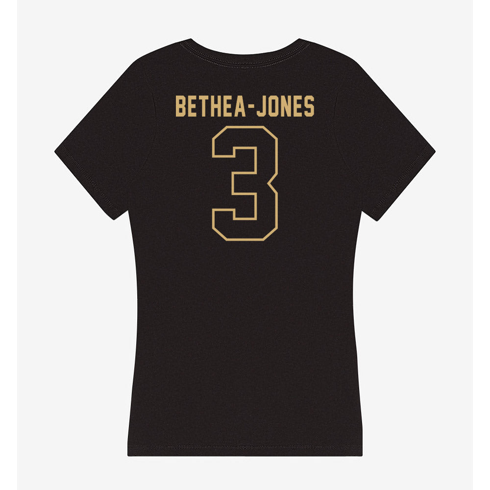 Vanderbilt - NCAA Women's Lacrosse : Chloe Bethea-Jones - Women's V-Neck T-Shirt-1