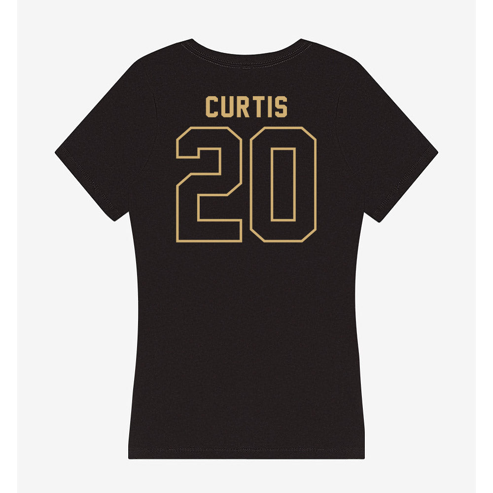 Vanderbilt - NCAA Football : Jamison Curtis - Women's V-Neck T-Shirt-1