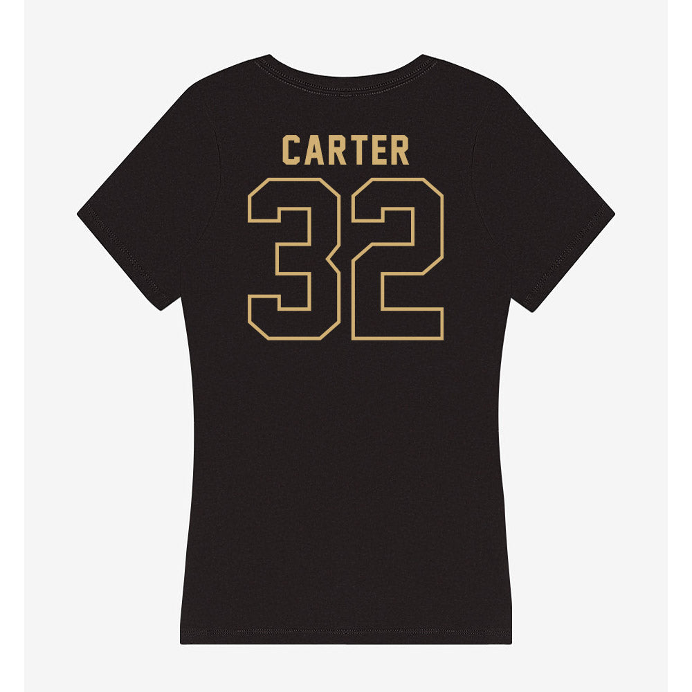 Vanderbilt - NCAA Football : Mason Carter - Women's V-Neck T-Shirt-1