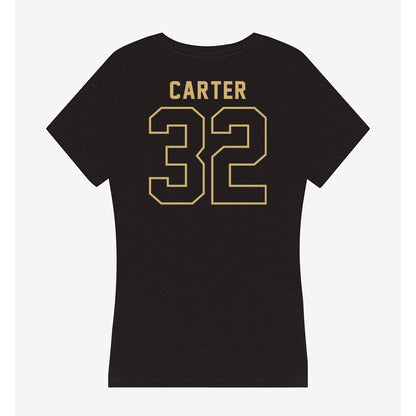 Vanderbilt - NCAA Football : Mason Carter - Women's V-Neck T-Shirt-1