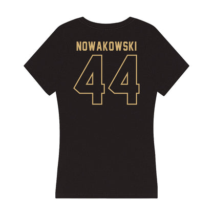  - NCAA Women's Lacrosse : Alexi Nowakowski - Women's V-Neck T-Shirt-1