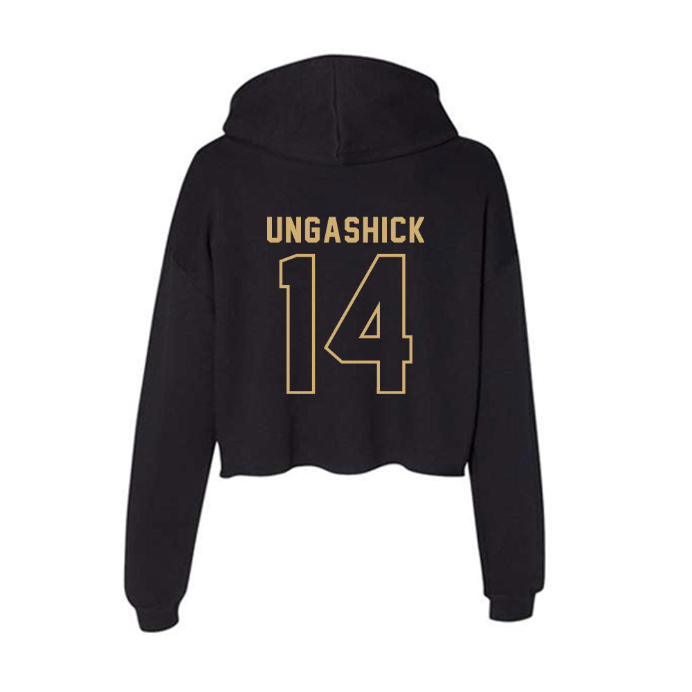 Vanderbilt - NCAA Women's Soccer : Lydia Ungashick - Women's Crop Fleece Hoodie-1