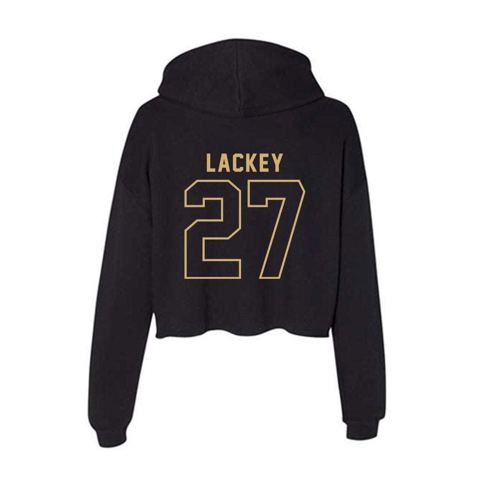 Vanderbilt - NCAA Football : Jaylin Lackey - Women's Crop Fleece Hoodie-1