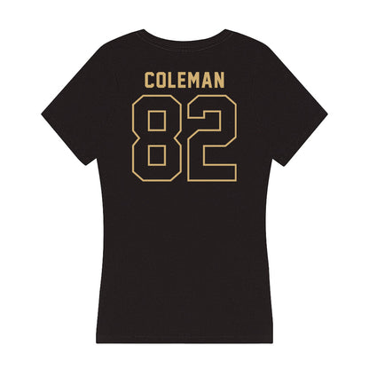Vanderbilt - NCAA Football : Brycen Coleman - Women's V-Neck T-Shirt-1