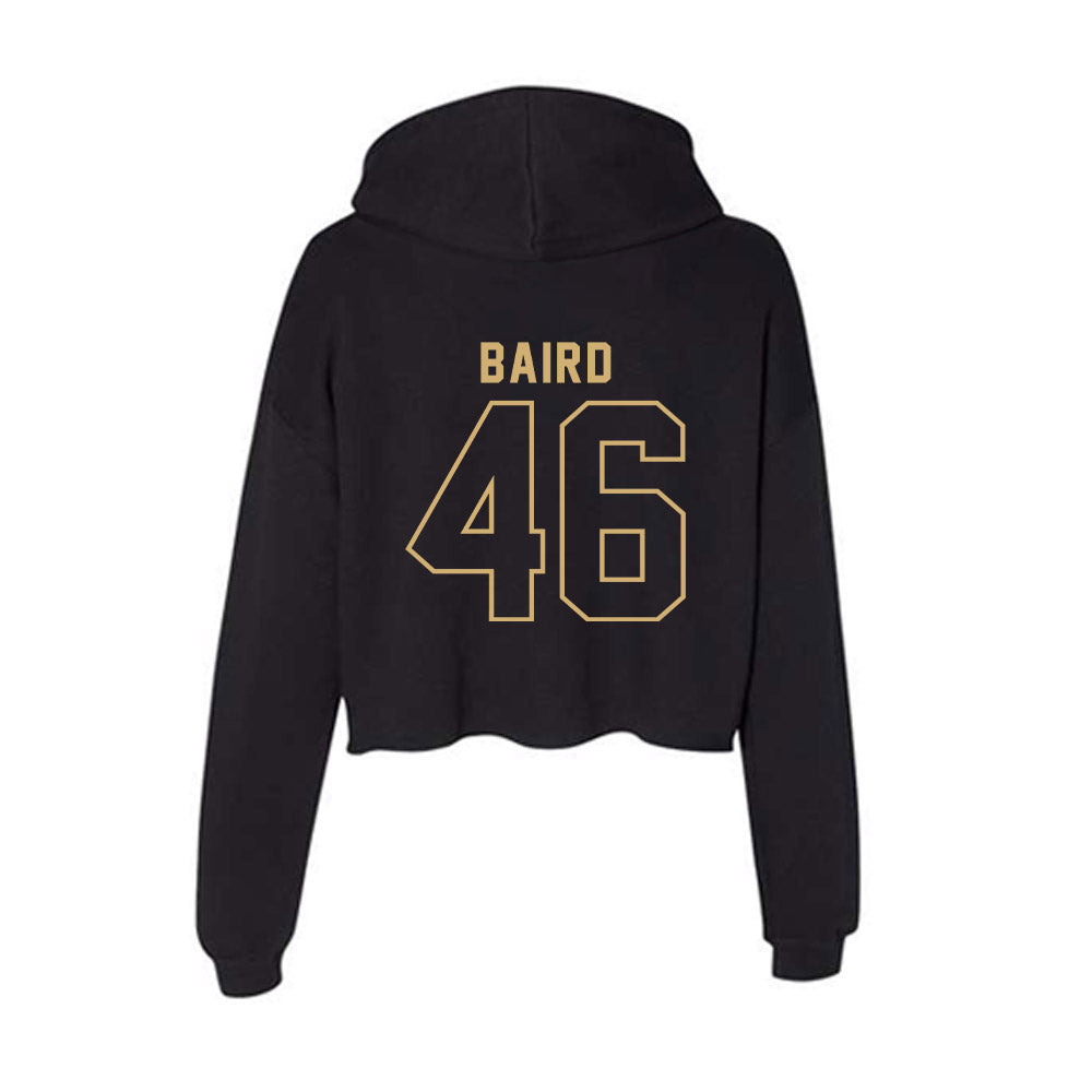 Vanderbilt - NCAA Baseball : Tyler Baird - Women's Crop Fleece Hoodie-1