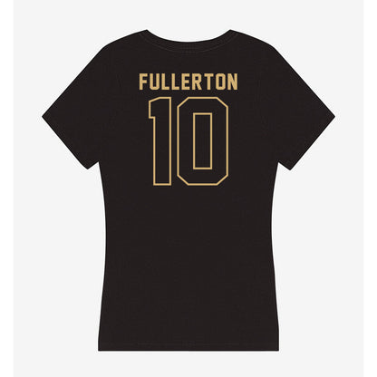 Vanderbilt - NCAA Women's Soccer : Melania Fullerton - Women's V-Neck T-Shirt-1