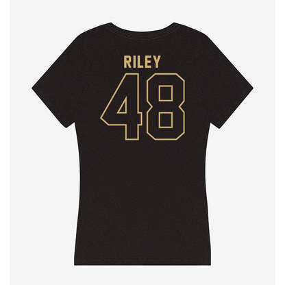 Vanderbilt - NCAA Football : Palmer Riley - Women's V-Neck T-Shirt-1