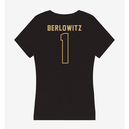 Vanderbilt - NCAA Football : Blaze Berlowitz - Women's V-Neck T-Shirt-1