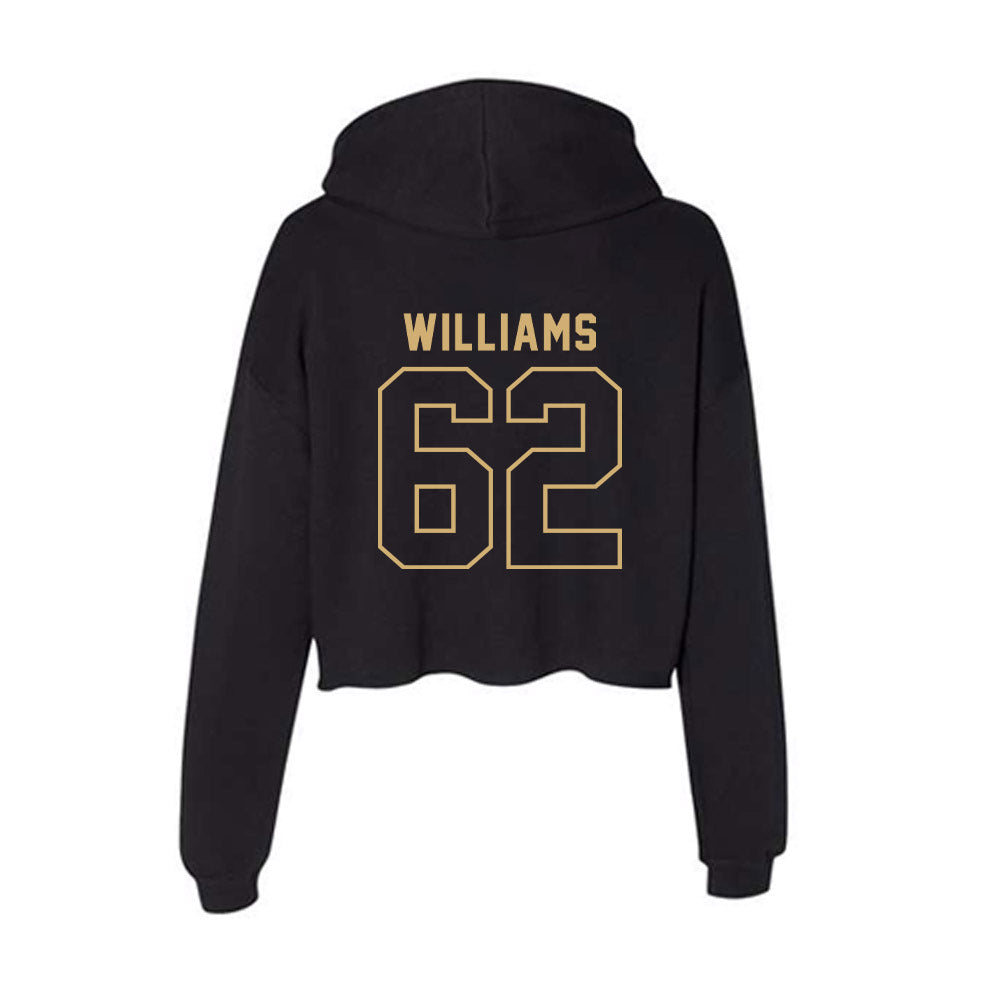 Vanderbilt - NCAA Football : CJ Williams - Women's Crop Fleece Hoodie-1