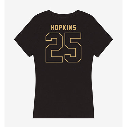 Vanderbilt - NCAA Women's Soccer : Lawson Hopkins - Women's V-Neck T-Shirt-1