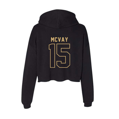 Vanderbilt - NCAA Football : Joseph Mcvay - Women's Crop Fleece Hoodie-1