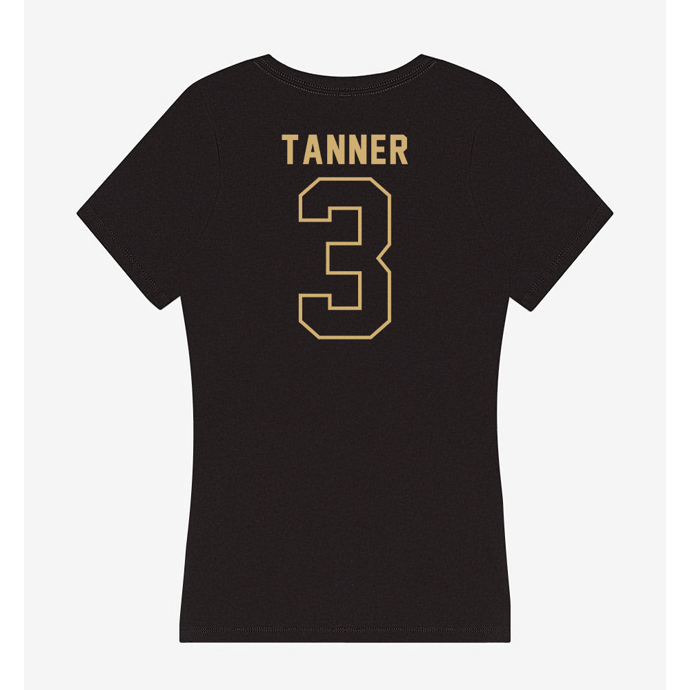 Vanderbilt - NCAA Men's Basketball : Tyler Tanner - Women's V-Neck T-Shirt-1