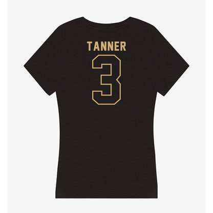 Vanderbilt - NCAA Men's Basketball : Tyler Tanner - Women's V-Neck T-Shirt-1