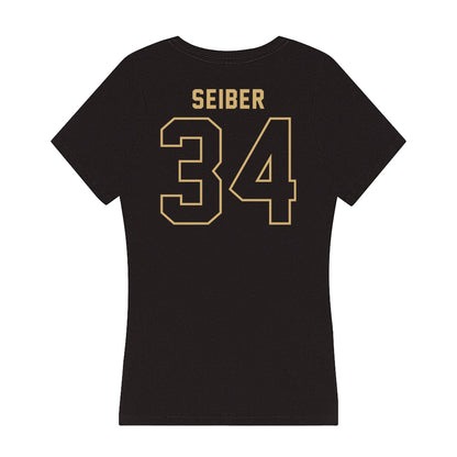 Vanderbilt - NCAA Baseball : Brennan Seiber - Women's V-Neck T-Shirt-1