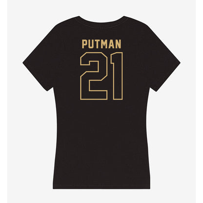 Vanderbilt - NCAA Women's Lacrosse : Gabby Putman - Women's V-Neck T-Shirt-1