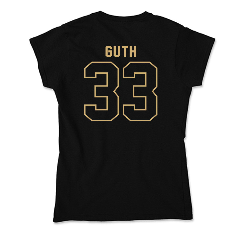 Vanderbilt - NCAA Baseball : Luke Guth - Soft Style Women’s T-Shirt-1