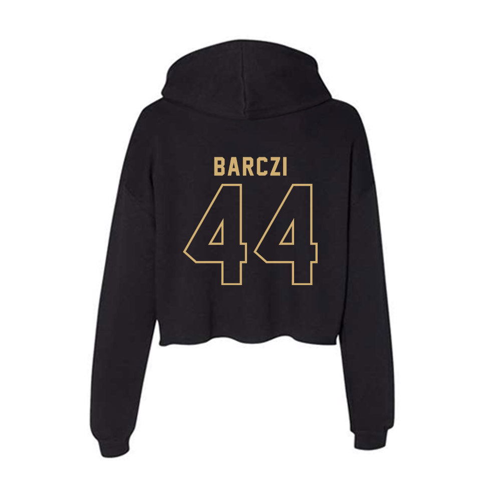 Vanderbilt - NCAA Baseball : Colin Barczi - Women's Crop Fleece Hoodie-1