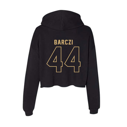 Vanderbilt - NCAA Baseball : Colin Barczi - Women's Crop Fleece Hoodie-1