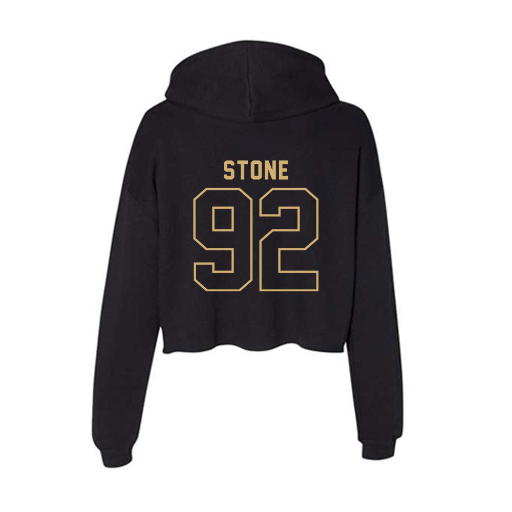 Vanderbilt - NCAA Football : Jaylon Stone - Women's Crop Fleece Hoodie-1