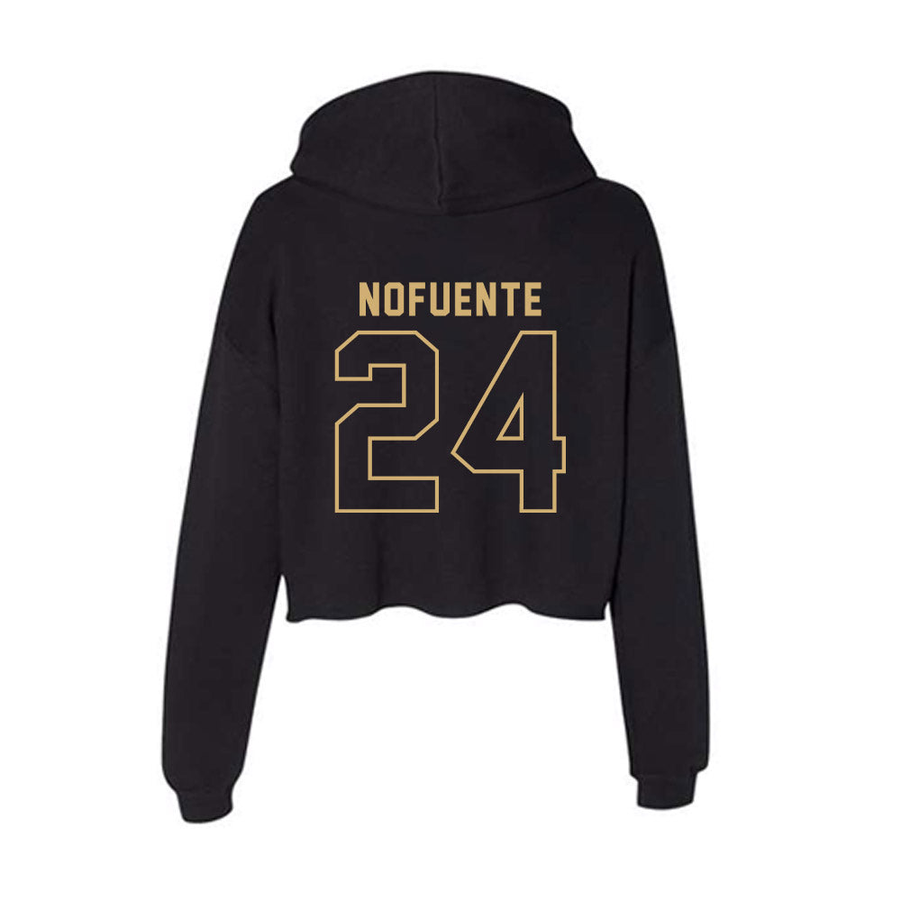  - NCAA Women's Bowling : Saphyre Nofuente - Women's Crop Fleece Hoodie-1