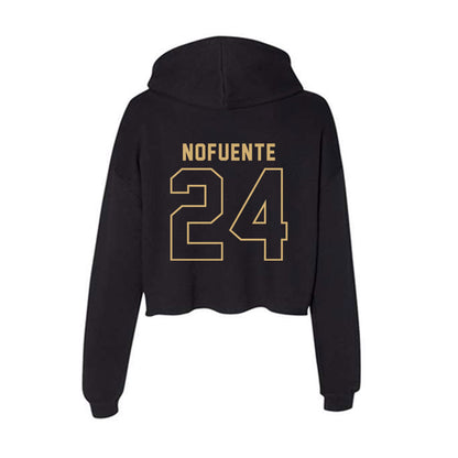  - NCAA Women's Bowling : Saphyre Nofuente - Women's Crop Fleece Hoodie-1