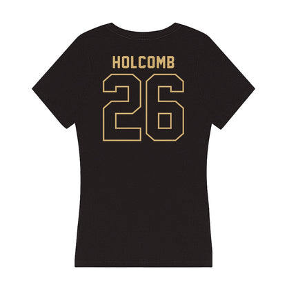 Vanderbilt - NCAA Baseball : Braden Holcomb - Women's V-Neck T-Shirt-1