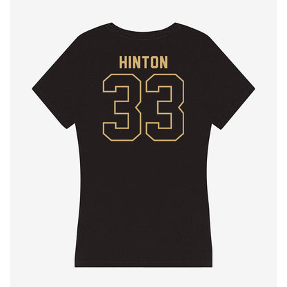 Vanderbilt - NCAA Football : Vanzale Hinton - Women's V-Neck T-Shirt-1