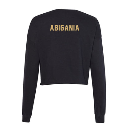 Vanderbilt - NCAA Women's Bowling : Katelyn Abigania - Women's Cropped Crew Fleece-1