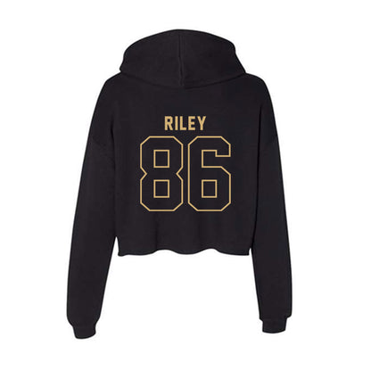 Vanderbilt - NCAA Football : Tilden Riley - Women's Crop Fleece Hoodie-1