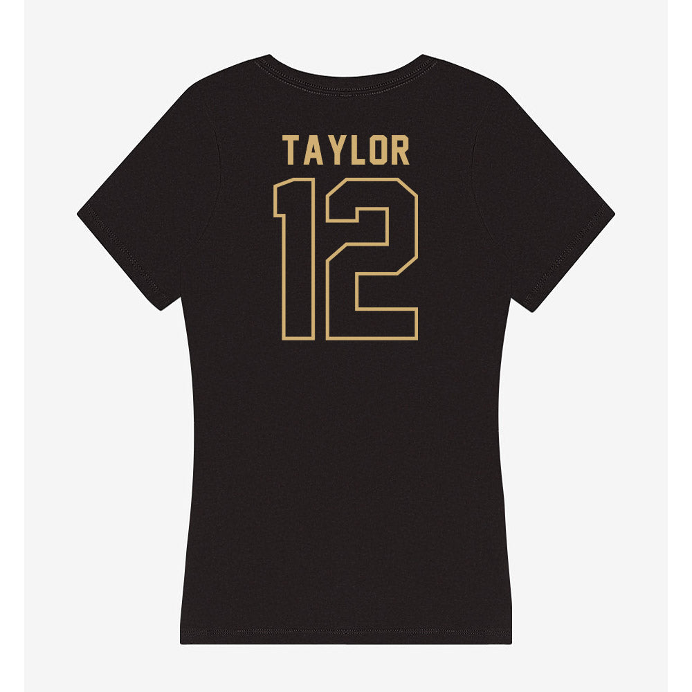 Vanderbilt - NCAA Football : Walter Taylor - Classic Shersey Women's V-Neck T-Shirt-1