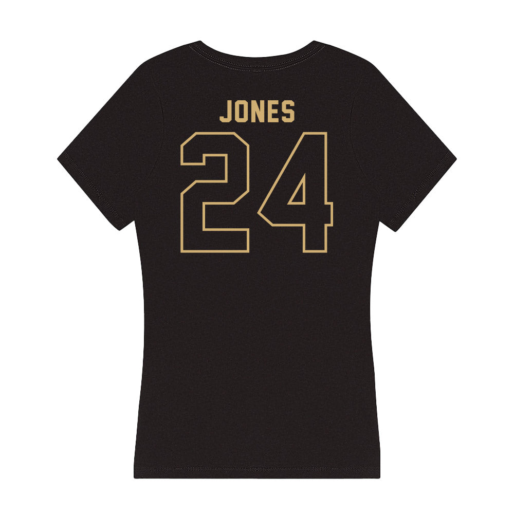 Vanderbilt - NCAA Women's Soccer : Courtney Jones - Women's V-Neck T-Shirt-1