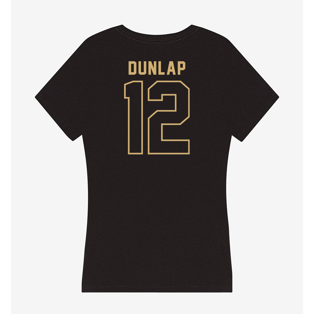 Vanderbilt - NCAA Women's Volleyball : Kayla Dunlap - Women's V-Neck T-Shirt-1