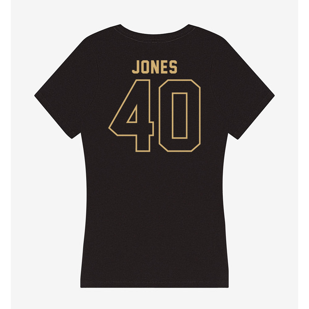 Vanderbilt - NCAA Women's Lacrosse : Caelan Jones - Women's V-Neck T-Shirt-1