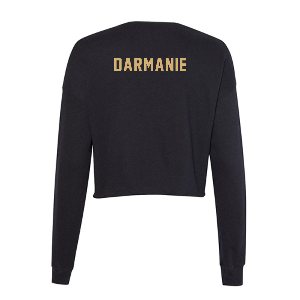 Vanderbilt - NCAA Men's Cross Country : Samuel Darmanie - Women's Cropped Crew Fleece-1