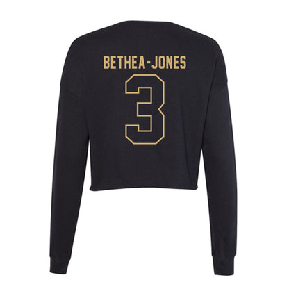 Vanderbilt - NCAA Women's Lacrosse : Chloe Bethea-Jones - Women's Cropped Crew Fleece-1