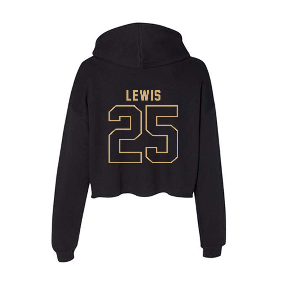 Vanderbilt - NCAA Football : Mason Lewis - Women's Crop Fleece Hoodie-1