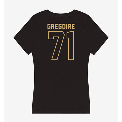 Vanderbilt - NCAA Football : Ted Gregoire - Women's V-Neck T-Shirt-1