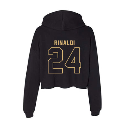 Vanderbilt - NCAA Football : Nick Rinaldi - Women's Crop Fleece Hoodie-1