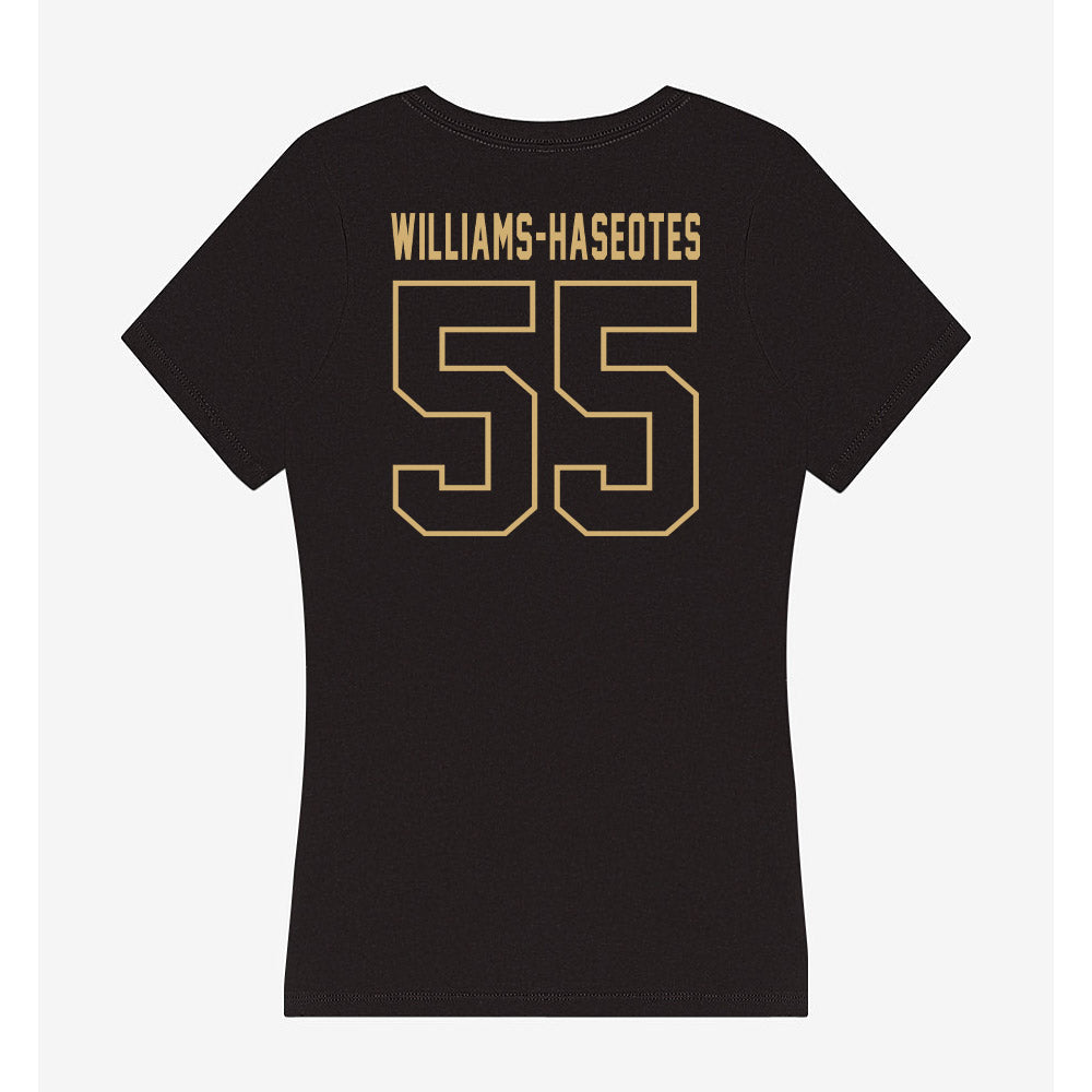 Vanderbilt - NCAA Football : George Williams-Haseotes - Women's V-Neck T-Shirt-1
