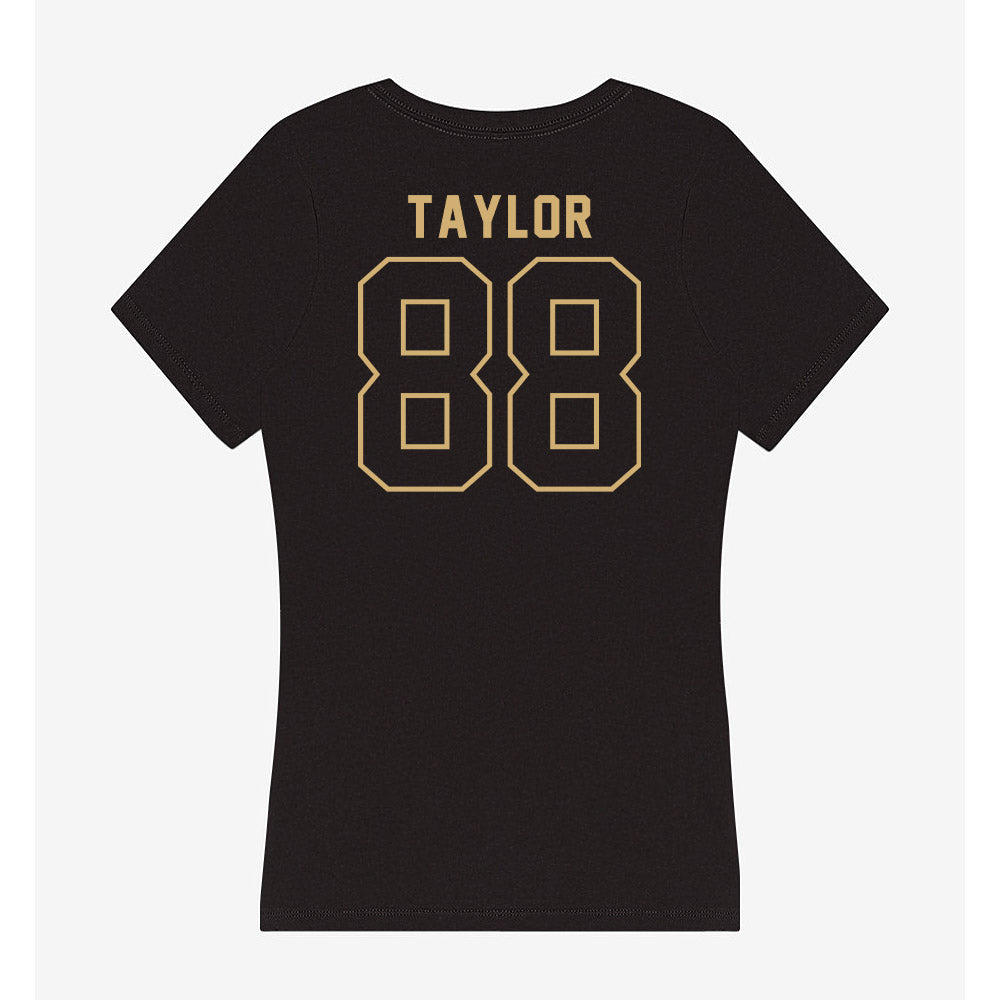 Vanderbilt - NCAA Football : Brock Taylor - Women's V-Neck T-Shirt-1