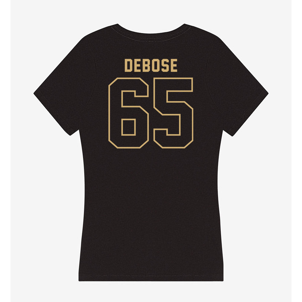 Vanderbilt - NCAA Football : Micah DeBose - Women's V-Neck T-Shirt-1