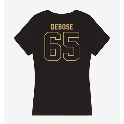 Vanderbilt - NCAA Football : Micah DeBose - Women's V-Neck T-Shirt-1