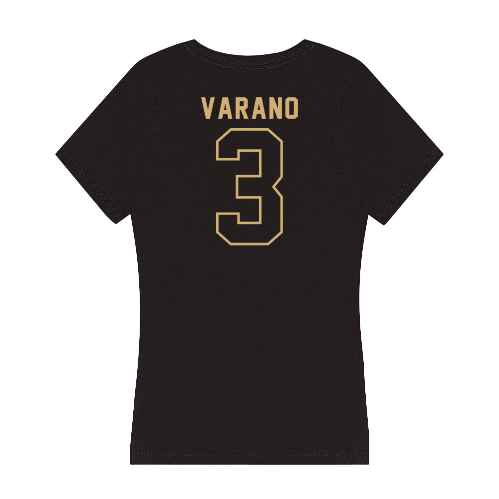 Vanderbilt - NCAA Women's Bowling : Victoria Varano - Women's V-Neck T-Shirt-1