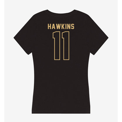 Vanderbilt - NCAA Men's Basketball : Mav Hawkins - Women's V-Neck T-Shirt-1